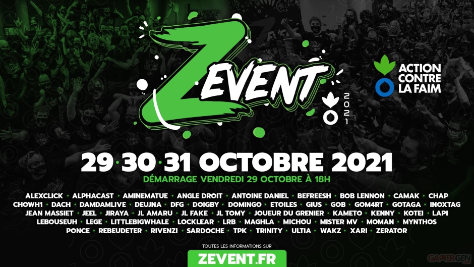 Z Event : l’évènement caritatif est de retour pour son édition 2021